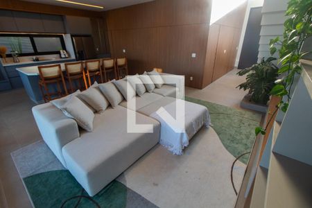 Sala de casa de condomínio à venda com 5 quartos, 325m² em Fazenda Santa Cândida, Campinas