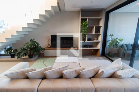 Sala de casa de condomínio à venda com 5 quartos, 325m² em Fazenda Santa Cândida, Campinas