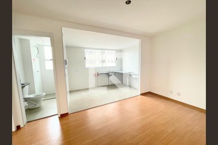 Sala/Cozinha de apartamento à venda com 1 quarto, 35m² em Barro Preto, Belo Horizonte
