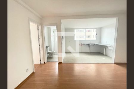 Sala/Cozinha de apartamento à venda com 1 quarto, 35m² em Barro Preto, Belo Horizonte