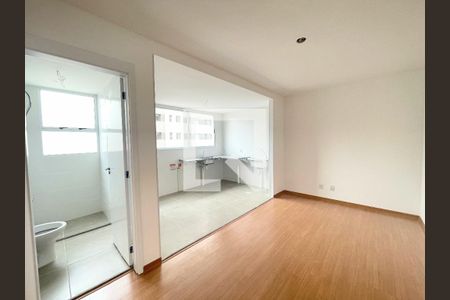 Sala/Cozinha de apartamento à venda com 1 quarto, 35m² em Barro Preto, Belo Horizonte