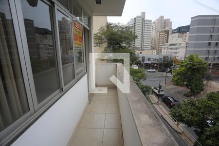 Varanda da Suíte de apartamento para alugar com 3 quartos, 100m² em Coracao de Jesus, Belo Horizonte