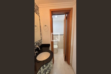 Lavabo de apartamento para alugar com 3 quartos, 150m² em Campestre, Santo André