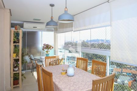 Varanda Gourmet de apartamento à venda com 3 quartos, 129m² em Vila Leopoldina, São Paulo