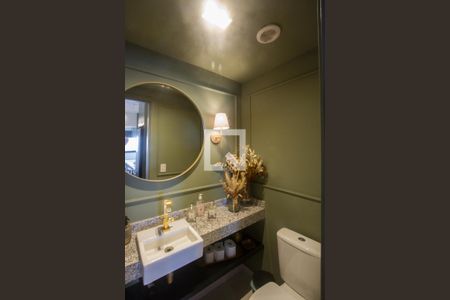 Lavabo de apartamento à venda com 3 quartos, 91m² em Jardim das Acacias, São Paulo