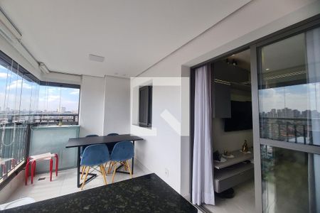Varanda gourmet de apartamento à venda com 2 quartos, 65m² em Vila Prudente, São Paulo