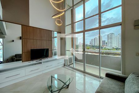 Sala de apartamento à venda com 1 quarto, 75m² em Jardim Analia Franco, São Paulo