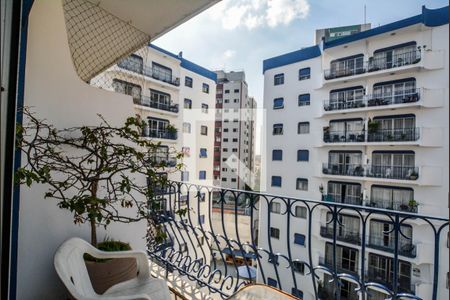 Varanda da Sala de apartamento à venda com 3 quartos, 127m² em Vila Gilda, Santo André