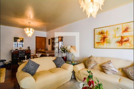 Sala de apartamento à venda com 3 quartos, 127m² em Vila Gilda, Santo André