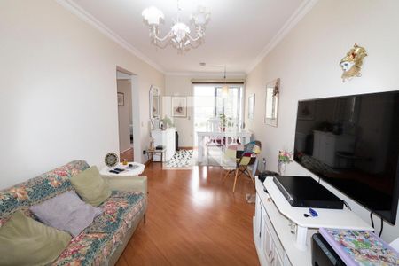 Sala de apartamento à venda com 2 quartos, 70m² em Brooklin Novo, São Paulo