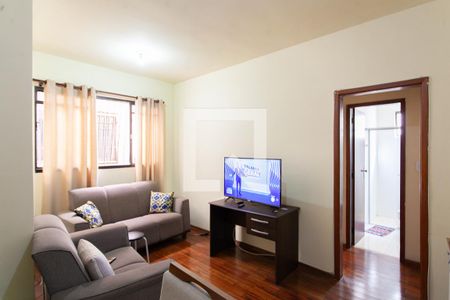 Sala de apartamento à venda com 2 quartos, 60m² em Santa Branca, Belo Horizonte