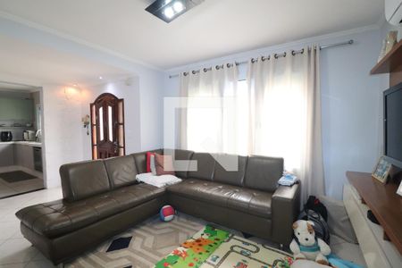 Sala de casa à venda com 3 quartos, 150m² em Vila Camilópolis, Santo André