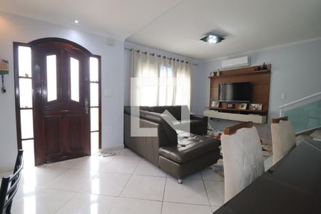 Sala de casa à venda com 3 quartos, 150m² em Vila Camilópolis, Santo André