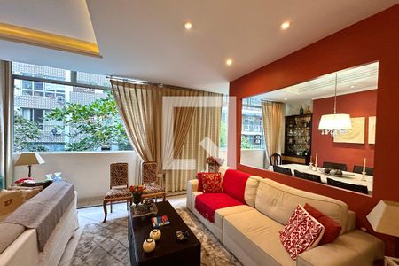 Sala de apartamento à venda com 3 quartos, 160m² em Copacabana, Rio de Janeiro