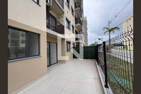 Varanda / Área Garden de apartamento à venda com 2 quartos, 72m² em Barra da Tijuca, Rio de Janeiro