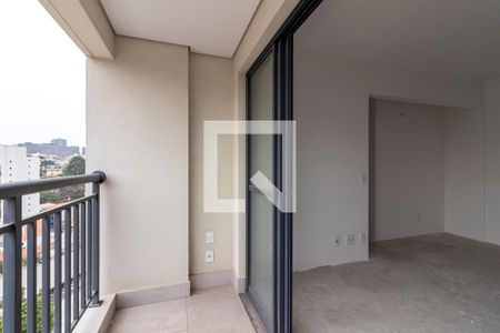 Varanda da Sala de apartamento à venda com 2 quartos, 50m² em Vila Dom Pedro Ii, São Paulo