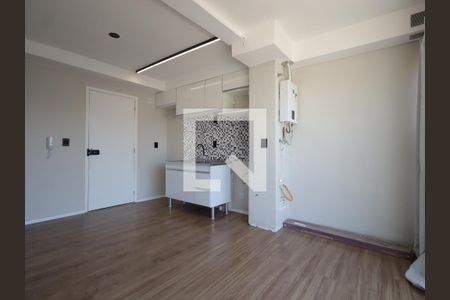Sala/cozinha de apartamento à venda com 1 quarto, 38m² em Jardim Monte Kemel, São Paulo