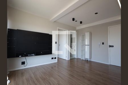 Sala/cozinha de apartamento à venda com 1 quarto, 38m² em Jardim Monte Kemel, São Paulo