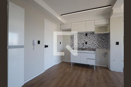 Sala/cozinha de apartamento à venda com 1 quarto, 38m² em Jardim Monte Kemel, São Paulo