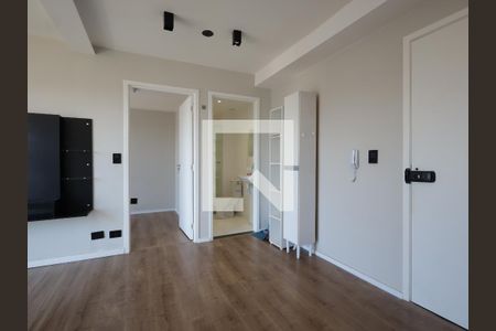 Sala/cozinha de apartamento à venda com 1 quarto, 38m² em Jardim Monte Kemel, São Paulo