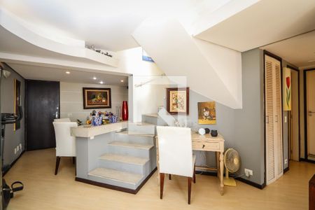 Sala de apartamento à venda com 3 quartos, 130m² em Vila Sonia, São Paulo