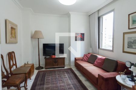 Sala de TV de apartamento à venda com 3 quartos, 180m² em Sion, Belo Horizonte