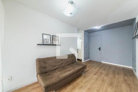 Sala de apartamento à venda com 1 quarto, 45m² em Brooklin, São Paulo