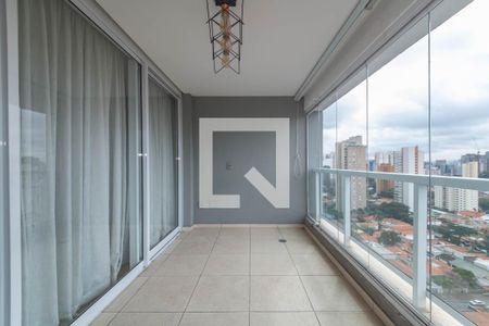 Varanda de apartamento à venda com 1 quarto, 45m² em Brooklin, São Paulo