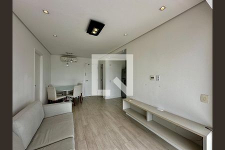 Sala de apartamento à venda com 1 quarto, 49m² em Vila Cordeiro, São Paulo