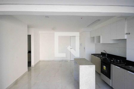 Sala e Cozinha de apartamento à venda com 2 quartos, 56m² em Parque da Vila Prudente, São Paulo