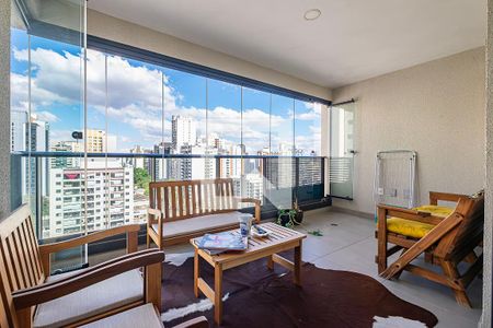 Sala/Cozinha - Varanda de apartamento para alugar com 2 quartos, 73m² em Cerqueira César, São Paulo