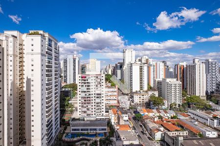 Sala/Sala/Cozinha - Vista de apartamento para alugar com 2 quartos, 73m² em Cerqueira César, São Paulo