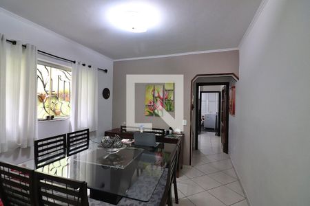 Sala de Jantar de casa à venda com 3 quartos, 165m² em Vila Damasio, São Bernardo do Campo