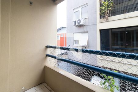 Sacada da Sala de apartamento à venda com 1 quarto, 52m² em Partenon, Porto Alegre