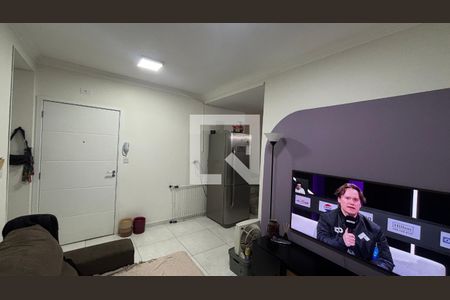 Sala de apartamento à venda com 2 quartos, 81m² em Jardim Bela Vista, Santo André
