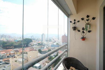 Varanda de apartamento à venda com 3 quartos, 83m² em Vila Caminho do Mar, São Bernardo do Campo