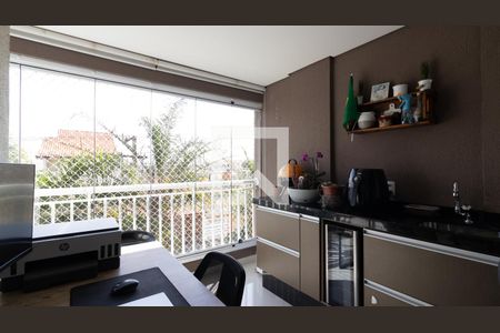 Varanda da Sala de apartamento à venda com 2 quartos, 54m² em Parque Boturussu, São Paulo