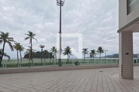 Área Comum - Vista do Jardim do Prédio de apartamento para alugar com 2 quartos, 128m² em José Menino, Santos