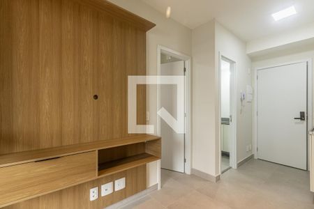 Sala de apartamento para alugar com 1 quarto, 31m² em Santo Amaro, São Paulo
