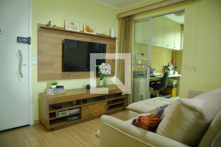 Sala de apartamento à venda com 3 quartos, 70m² em Paulicéia, São Bernardo do Campo