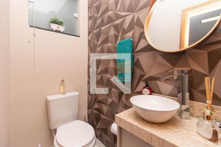 Lavabo da Sala de casa à venda com 3 quartos, 131m² em Vila Nivi, São Paulo