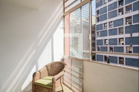 Varanda da Sala de apartamento à venda com 2 quartos, 97m² em Bela Vista, São Paulo