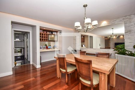 Sala de Jantar de apartamento à venda com 4 quartos, 171m² em Vila Andrade, São Paulo