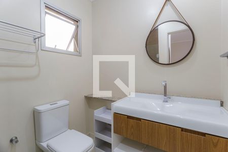 Banheiro de apartamento para alugar com 1 quarto, 42m² em Moema, São Paulo