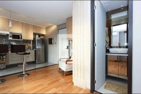 Varanda Gourmet de kitnet/studio à venda com 1 quarto, 40m² em Cambuci, São Paulo