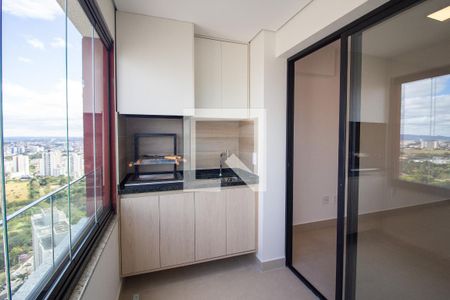 Varanda gourmet de apartamento para alugar com 1 quarto, 44m² em Parque Campolim, Sorocaba