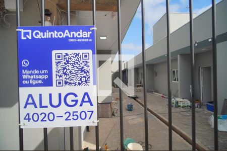 placa de kitnet/studio para alugar com 1 quarto, 22m² em Santa Teresa, São Leopoldo
