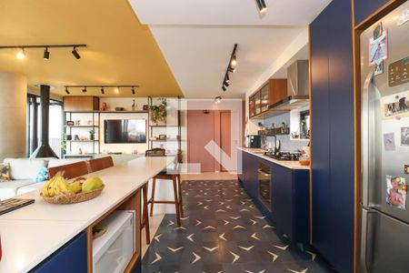 Sala/Cozinha de apartamento para alugar com 3 quartos, 150m² em Jardim das Bandeiras, São Paulo