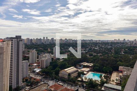 Rooftop - Vista de apartamento à venda com 2 quartos, 42m² em Santo Amaro, São Paulo