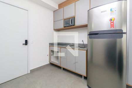 Cozinha de apartamento para alugar com 2 quartos, 42m² em Santo Amaro, São Paulo